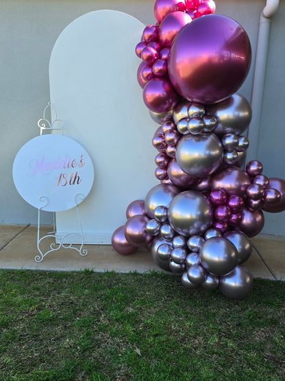 Year 2024 Organic Balloon Garlands (click on photo to view all photos) - UpUpNAwayBalloons