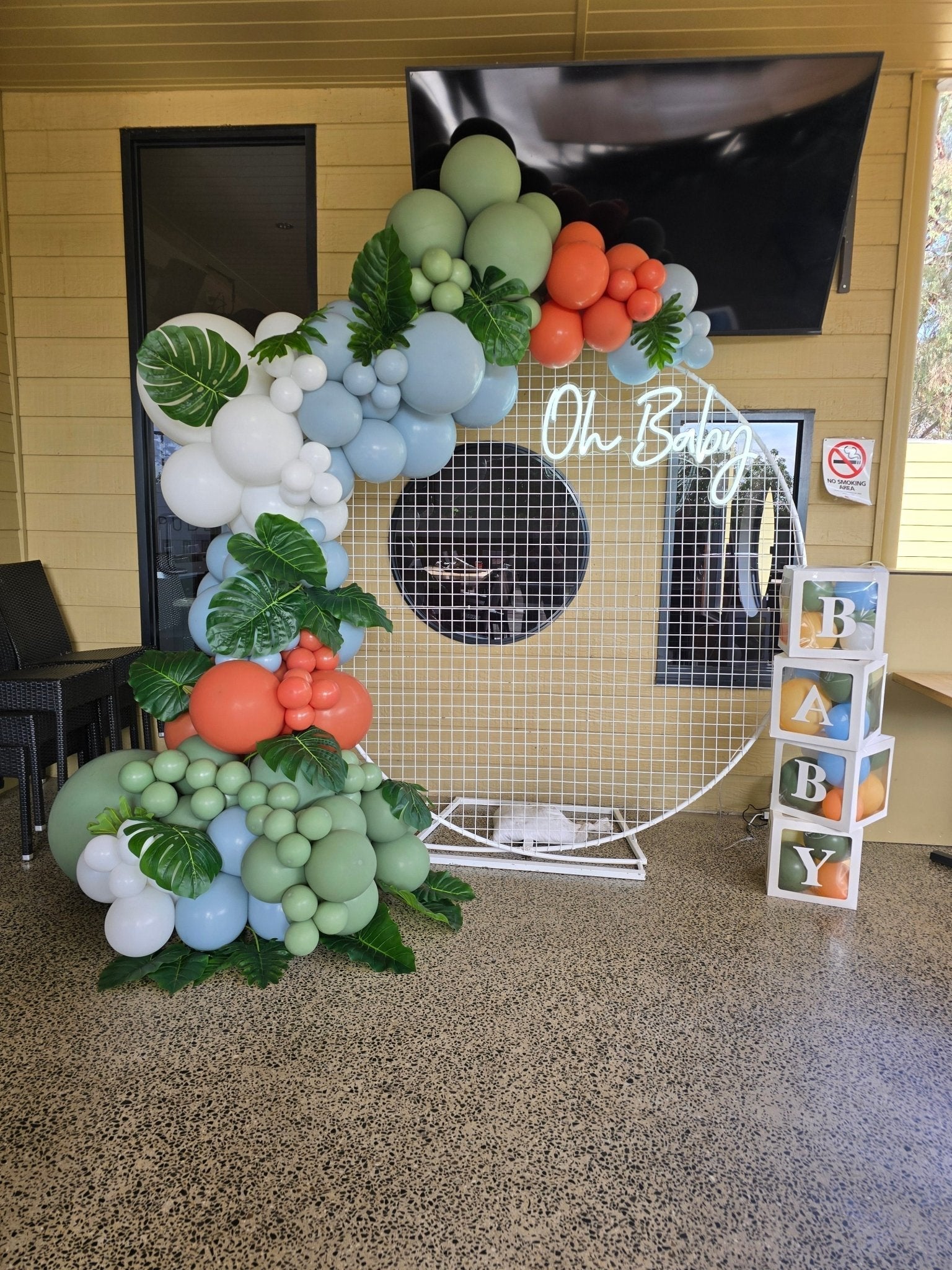 Year 2024 Organic Balloon Garlands (click on photo to view all photos) - UpUpNAwayBalloons