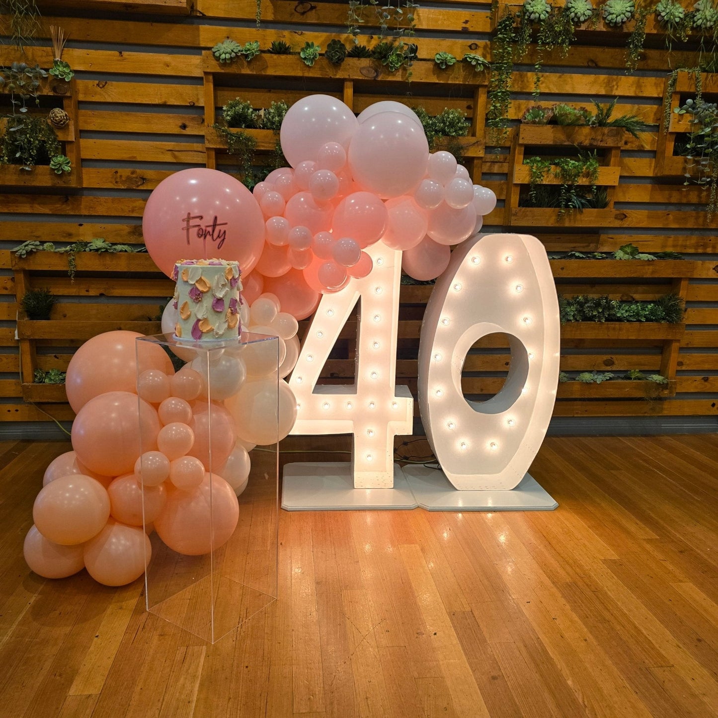 Year 2024 Organic Balloon Garlands (click on photo to view all photos) - UpUpNAwayBalloons