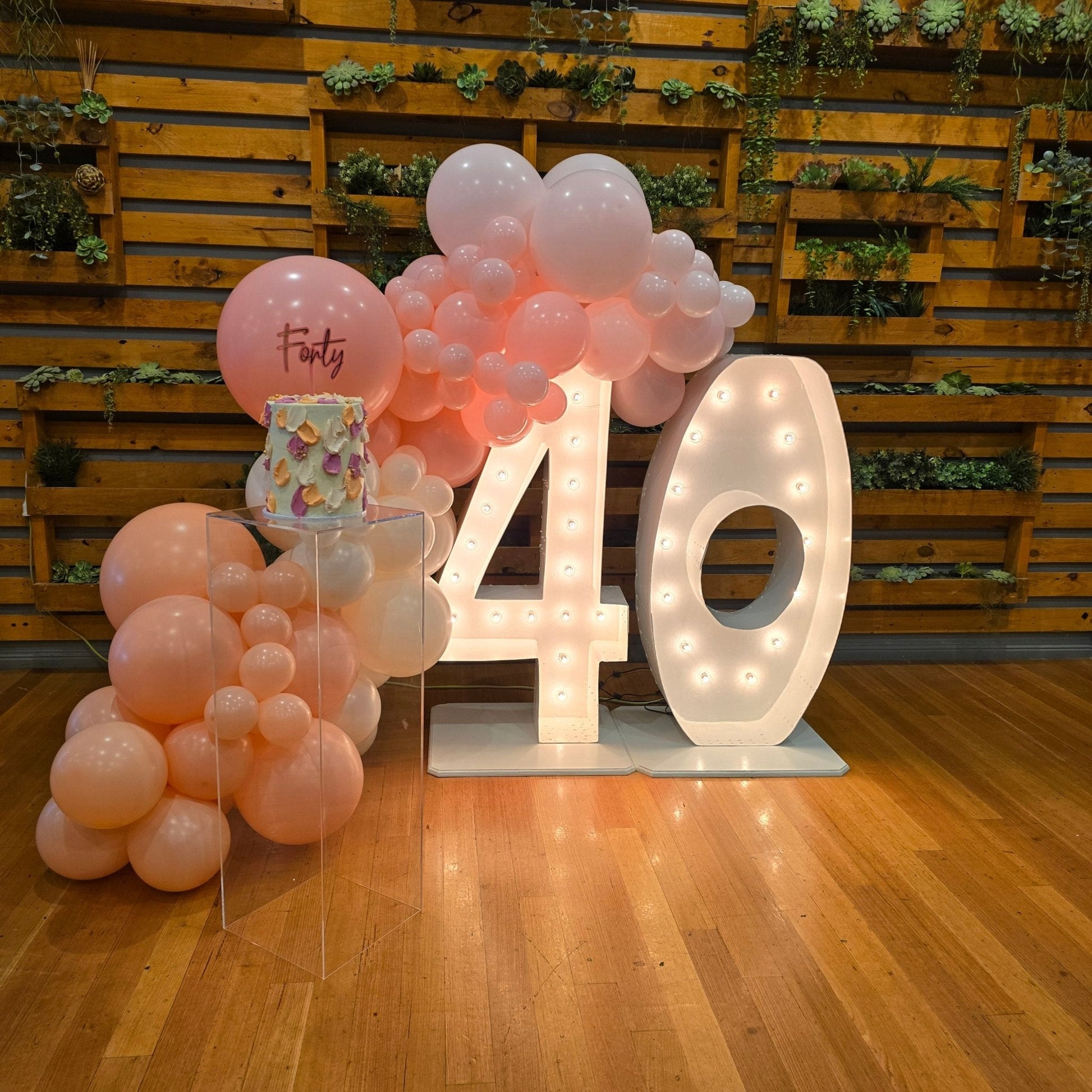 Year 2024 Organic Balloon Garlands (click on photo to view all photos) - UpUpNAwayBalloons