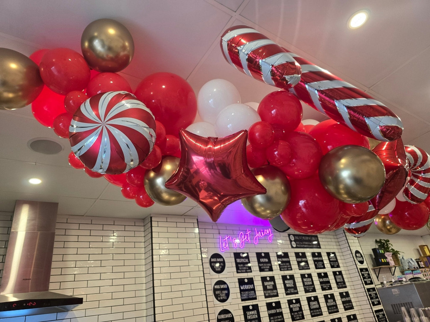 Year 2024 Organic Balloon Garlands (click on photo to view all photos) - UpUpNAwayBalloons