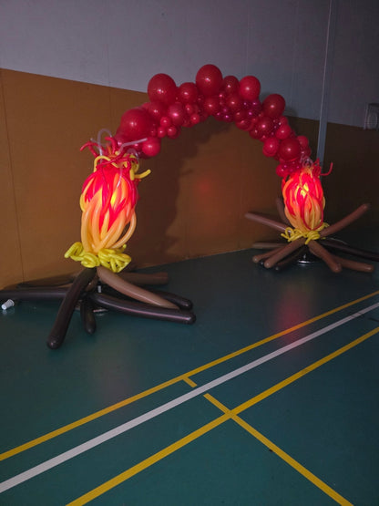 Year 2024 Organic Balloon Garlands (click on photo to view all photos) - UpUpNAwayBalloons