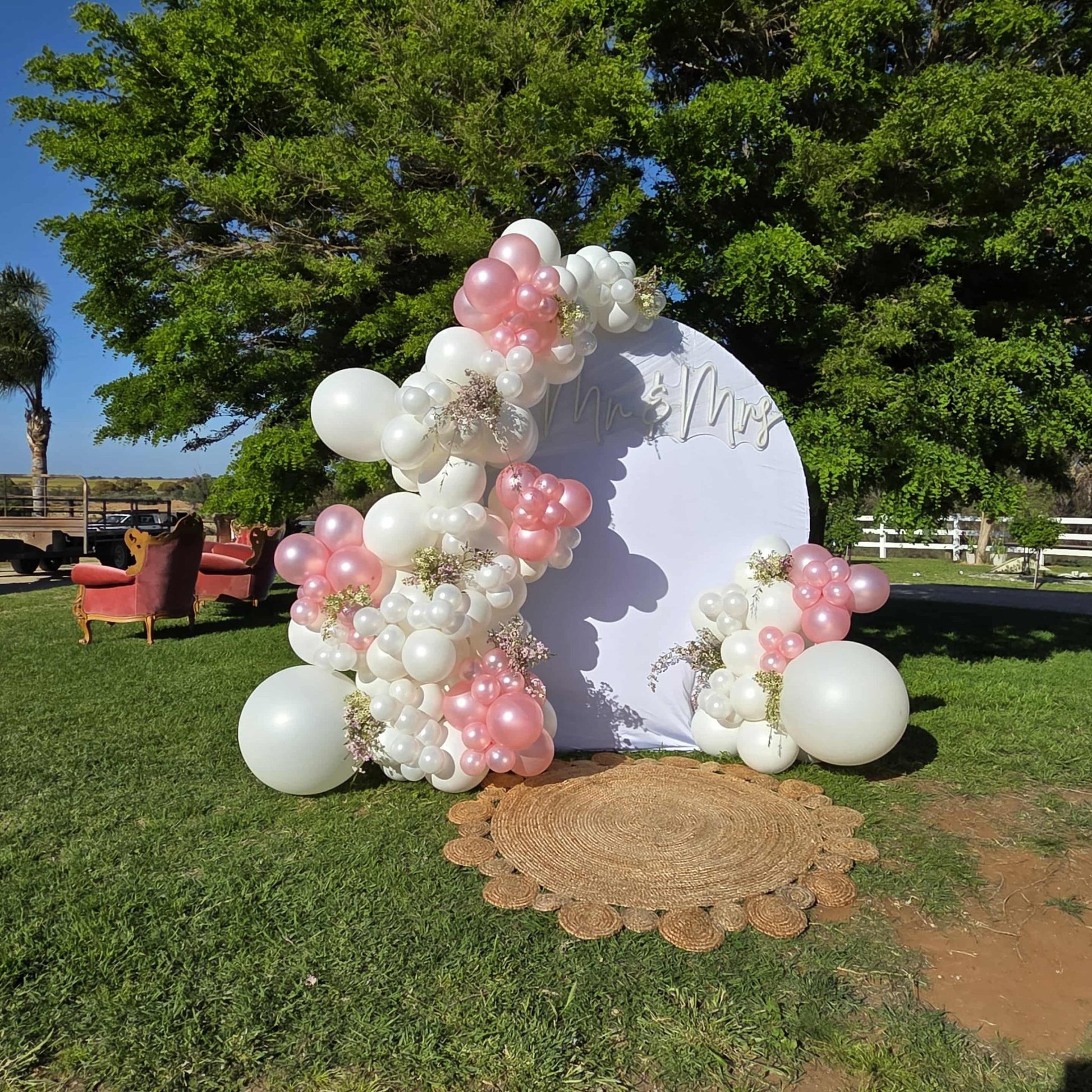 Year 2025 Organic Balloon Garlands (click on photo to view all photos) - UpUpNAwayBalloons