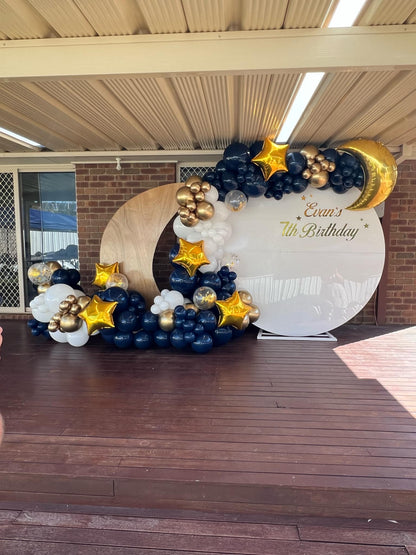 Year 2025 Organic Balloon Garlands (click on photo to view all photos) - UpUpNAwayBalloons