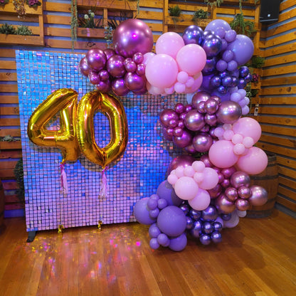 Year 2025 Organic Balloon Garlands (click on photo to view all photos) - UpUpNAwayBalloons