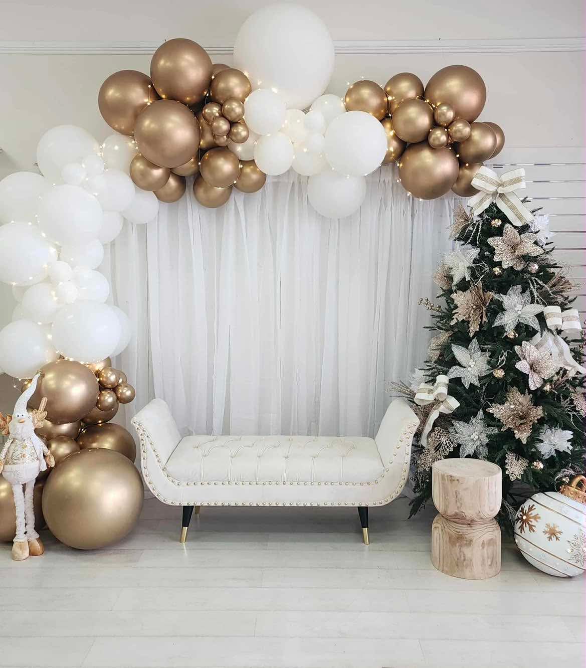 Year 2025 Organic Balloon Garlands (click on photo to view all photos) - UpUpNAwayBalloons
