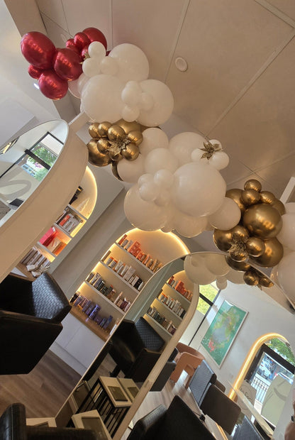 Year 2025 Organic Balloon Garlands (click on photo to view all photos) - UpUpNAwayBalloons