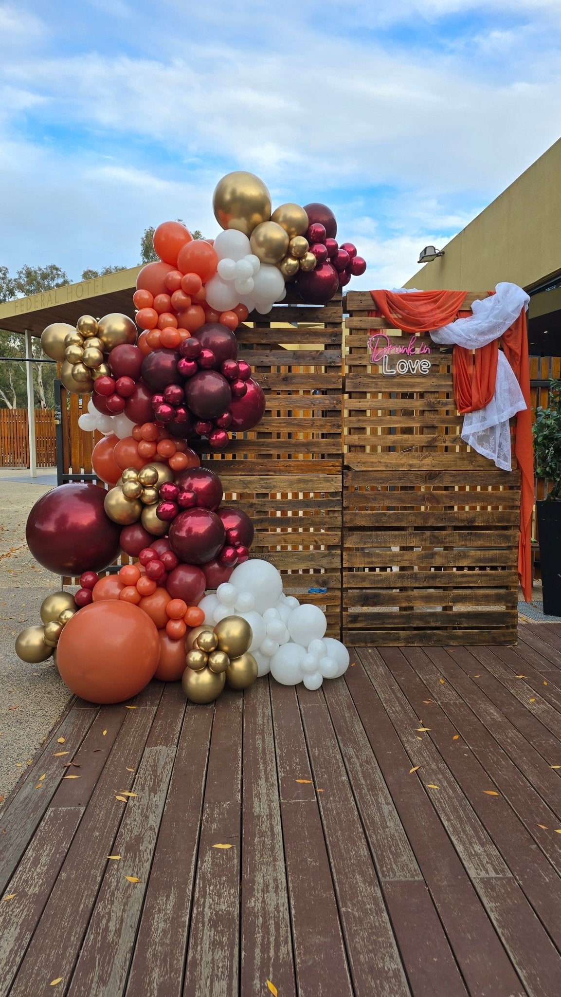 Year 2025 Organic Balloon Garlands (click on photo to view all photos) - UpUpNAwayBalloons