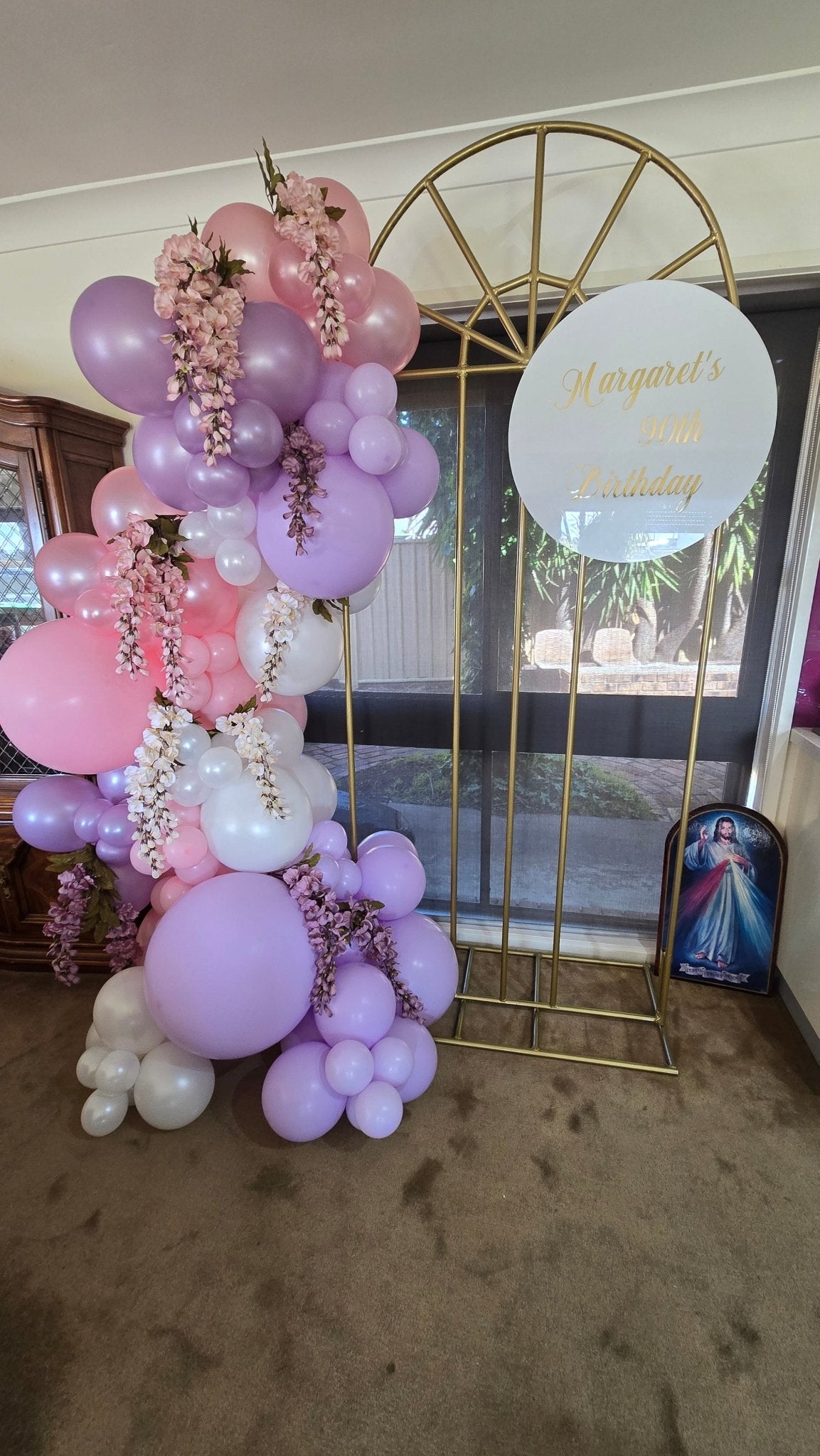 Year 2025 Organic Balloon Garlands (click on photo to view all photos) - UpUpNAwayBalloons