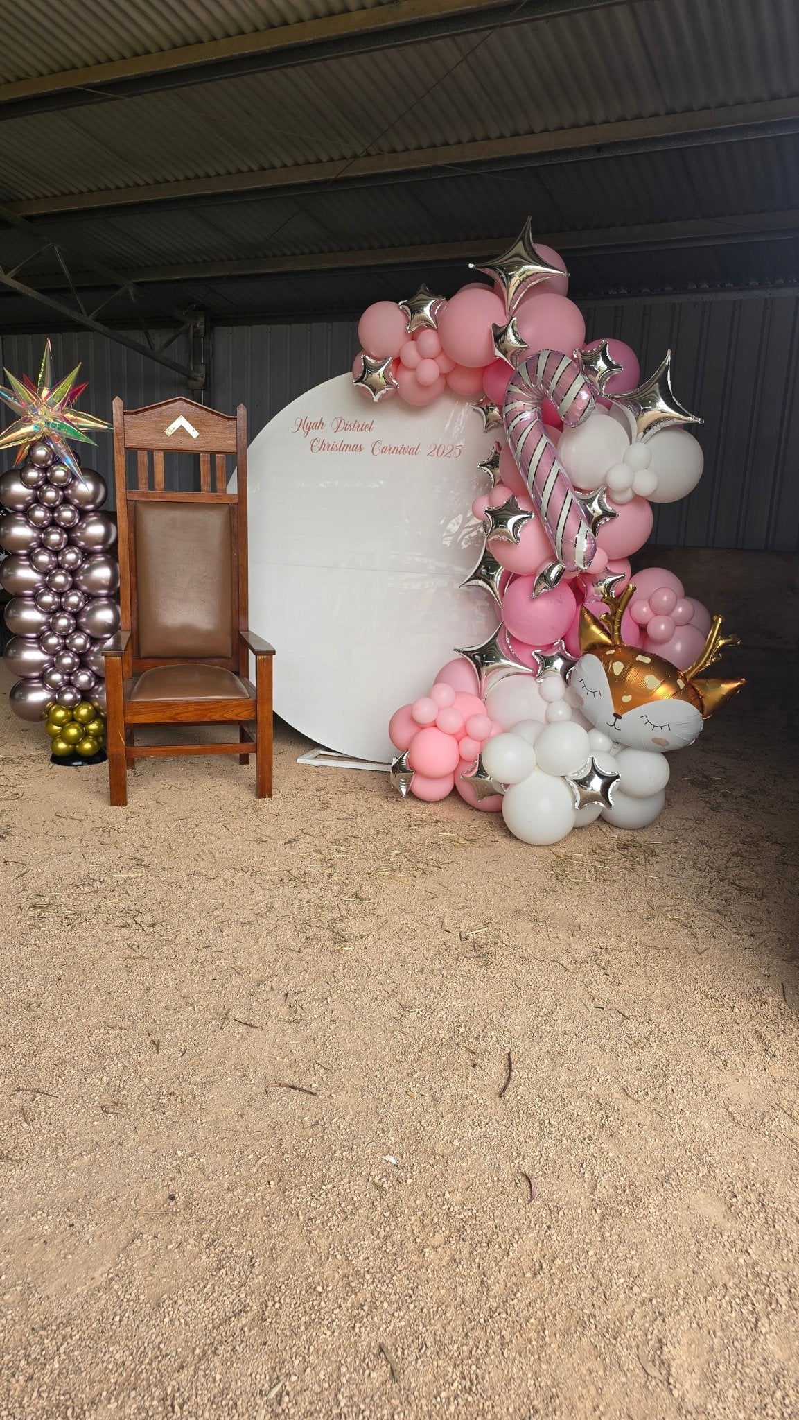 Year 2025 Organic Balloon Garlands (click on photo to view all photos) - UpUpNAwayBalloons