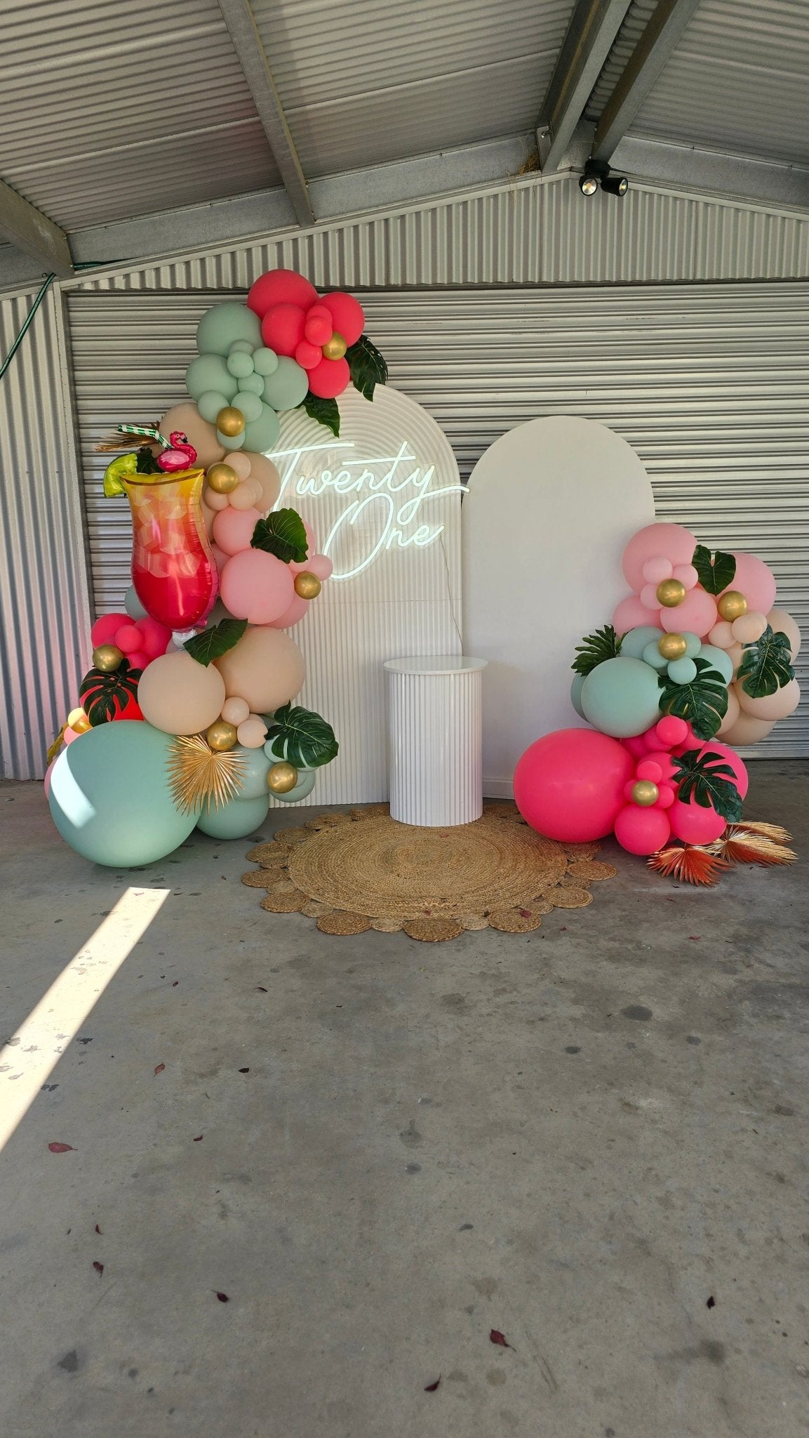 Year 2025 Organic Balloon Garlands (click on photo to view all photos) - UpUpNAwayBalloons