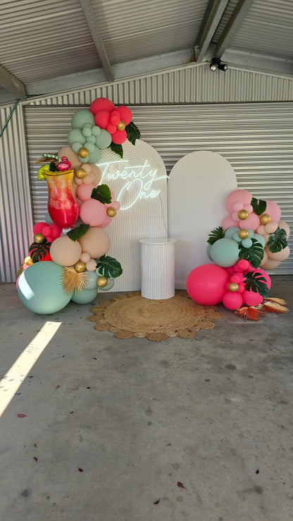 Year 2025 Organic Balloon Garlands (click on photo to view all photos) - UpUpNAwayBalloons