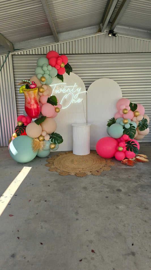 Year 2025 Organic Balloon Garlands (click on photo to view all photos) - UpUpNAwayBalloons