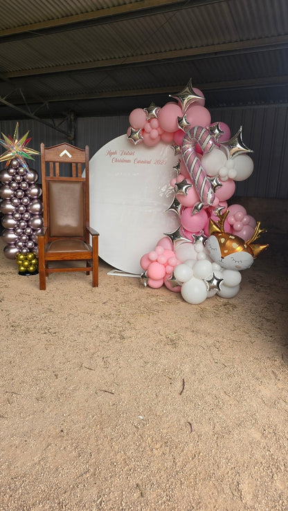 Year 2025 Organic Balloon Garlands (click on photo to view all photos) - UpUpNAwayBalloons