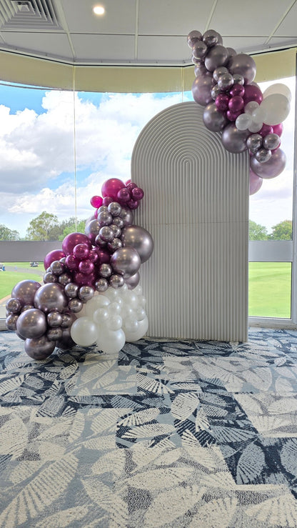 Year 2025 Organic Balloon Garlands (click on photo to view all photos) - UpUpNAwayBalloons