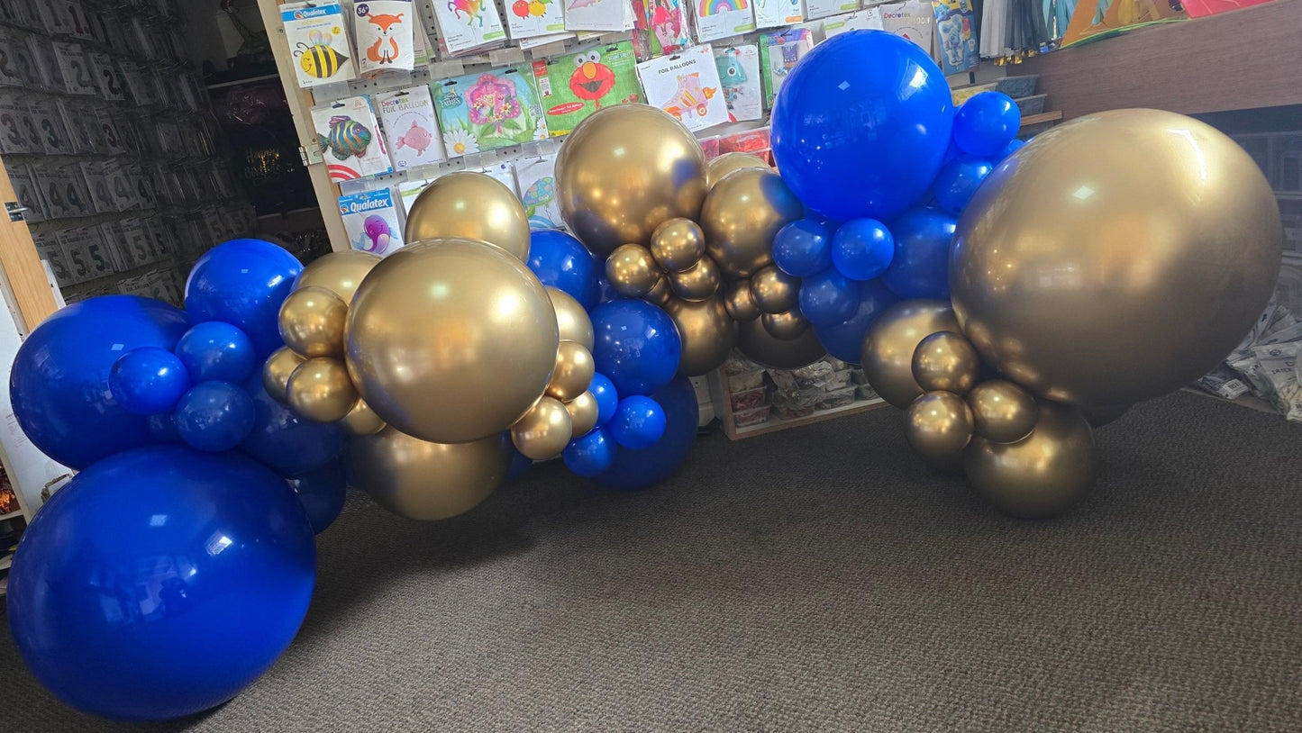 Year 2025 Organic Balloon Garlands (click on photo to view all photos) - UpUpNAwayBalloons