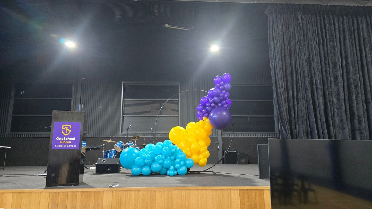 Year 2025 Organic Balloon Garlands (click on photo to view all photos) - UpUpNAwayBalloons