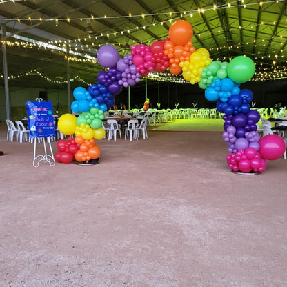 Year 2025 Organic Balloon Garlands (click on photo to view all photos) - UpUpNAwayBalloons