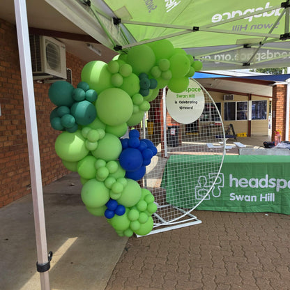 Year 2026 Organic Balloon Garlands (click on photo to view all photos) - UpUpNAwayBalloons