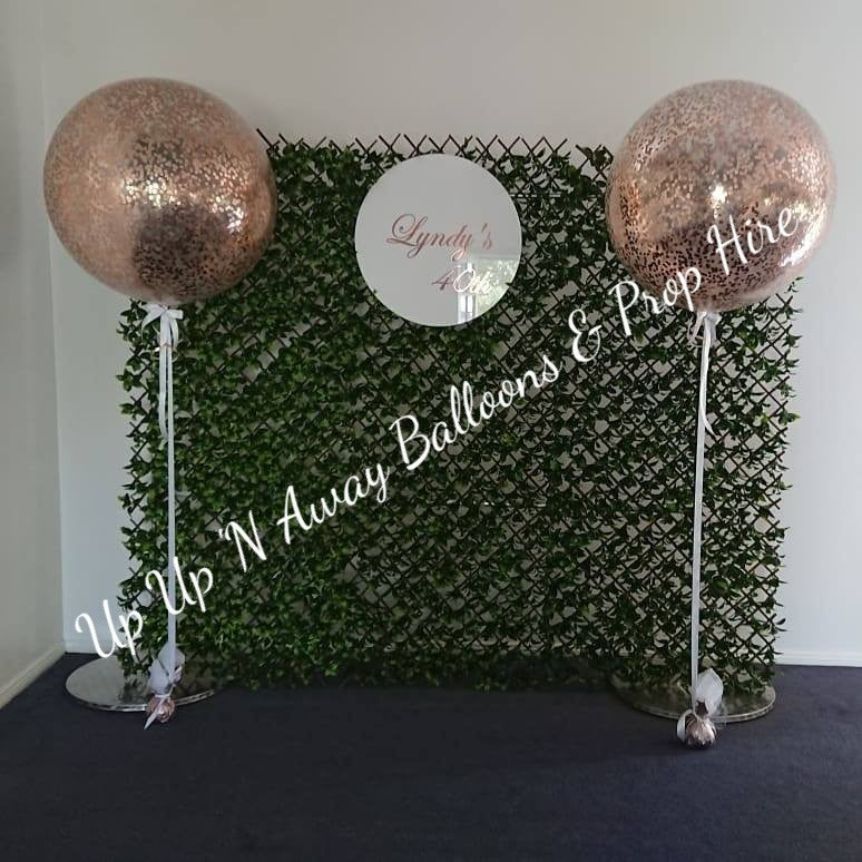 greenery wall backdrop for hire (2 styles to choose from) trellis leaf style