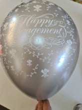 Load image into Gallery viewer, balloon bouquet printed and plain (ranging from 3 balloons - 12 balloons)
