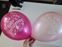 Load image into Gallery viewer, balloon bouquet printed and plain (ranging from 3 balloons - 12 balloons)
