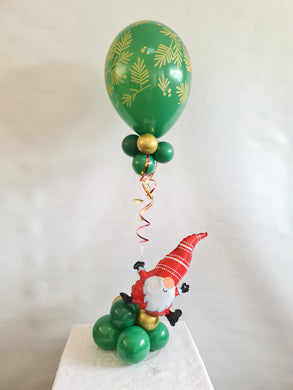 Tipsy Santa Table Centrepiece - UpUpNAwayBalloons