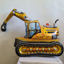 Load image into Gallery viewer, Standing Excavator Construction Theme - UpUpNAwayBalloons
