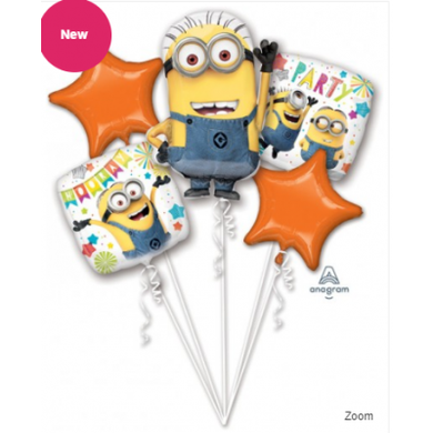 minion despicable me birthday bouquet