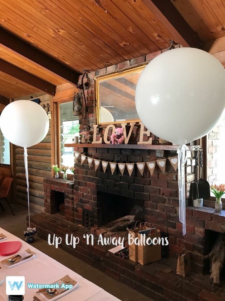 3ft Balloon and handmade weight - UpUpNAwayBalloons