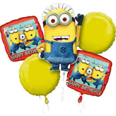 minion birthday bouquet