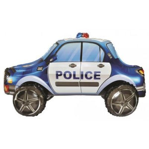 Standing Police Car - UpUpNAwayBalloons