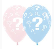 Load image into Gallery viewer, balloon bouquet printed and plain (ranging from 3 balloons - 12 balloons)
