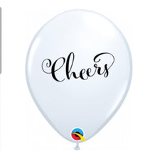 Load image into Gallery viewer, balloon bouquet printed and plain (ranging from 3 balloons - 12 balloons)
