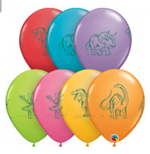 Load image into Gallery viewer, balloon bouquet printed and plain (ranging from 3 balloons - 12 balloons)
