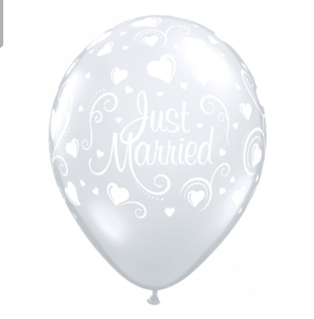Balloon Bouquet Printed (Ranging from 3 Balloons - 12 Balloons) - UpUpNAwayBalloons
