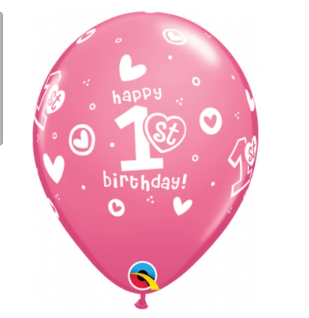 Balloon Bouquet Printed (Ranging from 3 Balloons - 12 Balloons) - UpUpNAwayBalloons