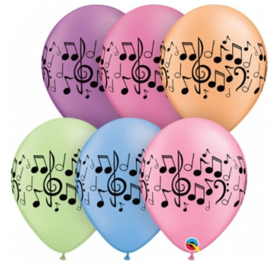 Balloon Bouquet Printed (Ranging from 3 Balloons - 12 Balloons) - UpUpNAwayBalloons