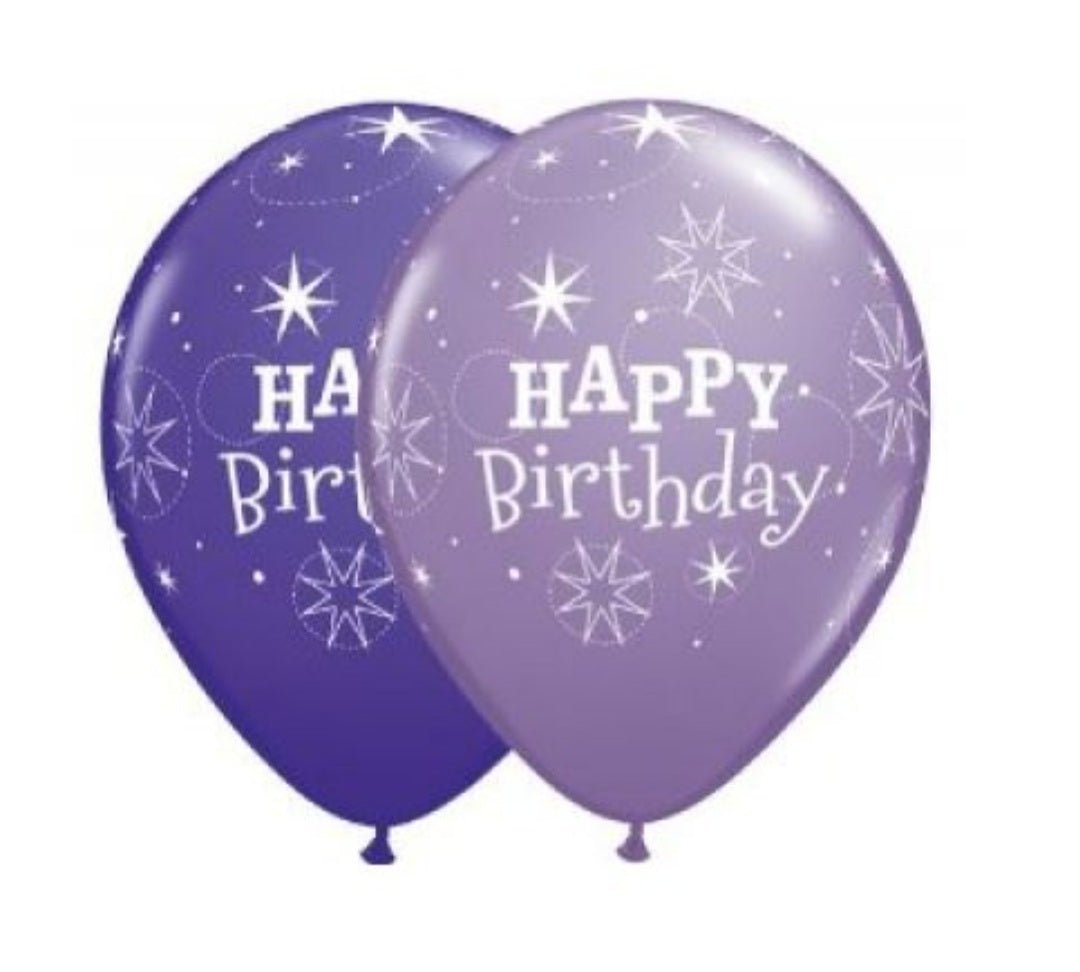 Balloon Bouquet Printed (Ranging from 3 Balloons - 12 Balloons) - UpUpNAwayBalloons