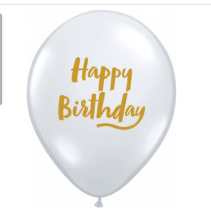 Balloon Bouquet Printed (Ranging from 3 Balloons - 12 Balloons) - UpUpNAwayBalloons