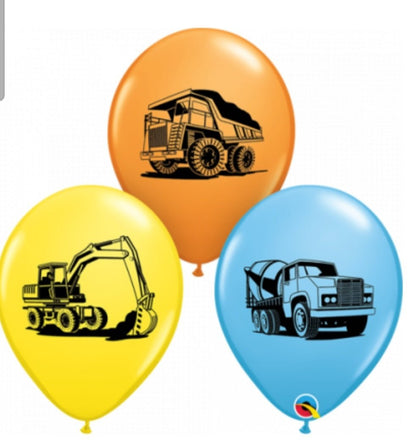 Balloon Bouquet Printed (Ranging from 3 Balloons - 12 Balloons) - UpUpNAwayBalloons