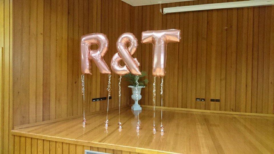 Balloon Letters (priced per letter - specialty custom order) - UpUpNAwayBalloons