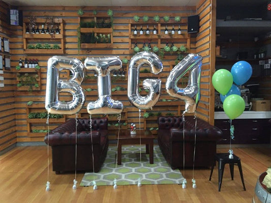 Balloon Letters (priced per letter - specialty custom order) - UpUpNAwayBalloons