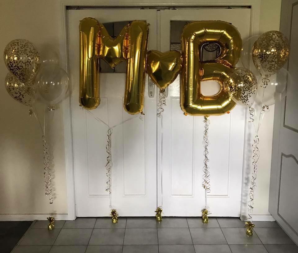 Balloon Letters (priced per letter - specialty custom order) - UpUpNAwayBalloons