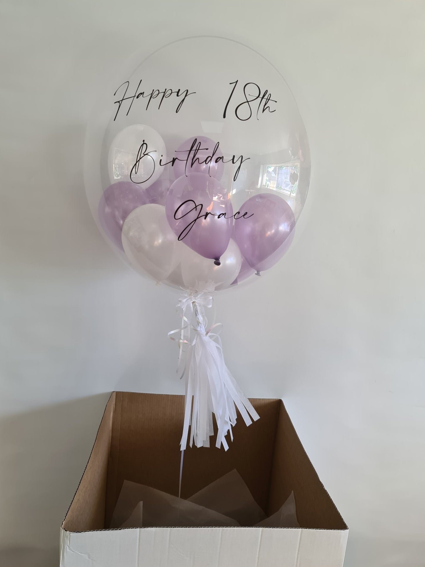 Beautiful Bubble Balloons in a Box - Clear - UpUpNAwayBalloons