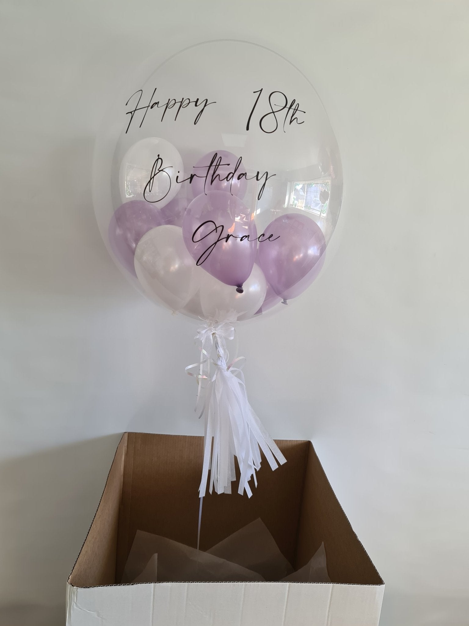 Beautiful Bubble Balloons in a Box - Clear - UpUpNAwayBalloons