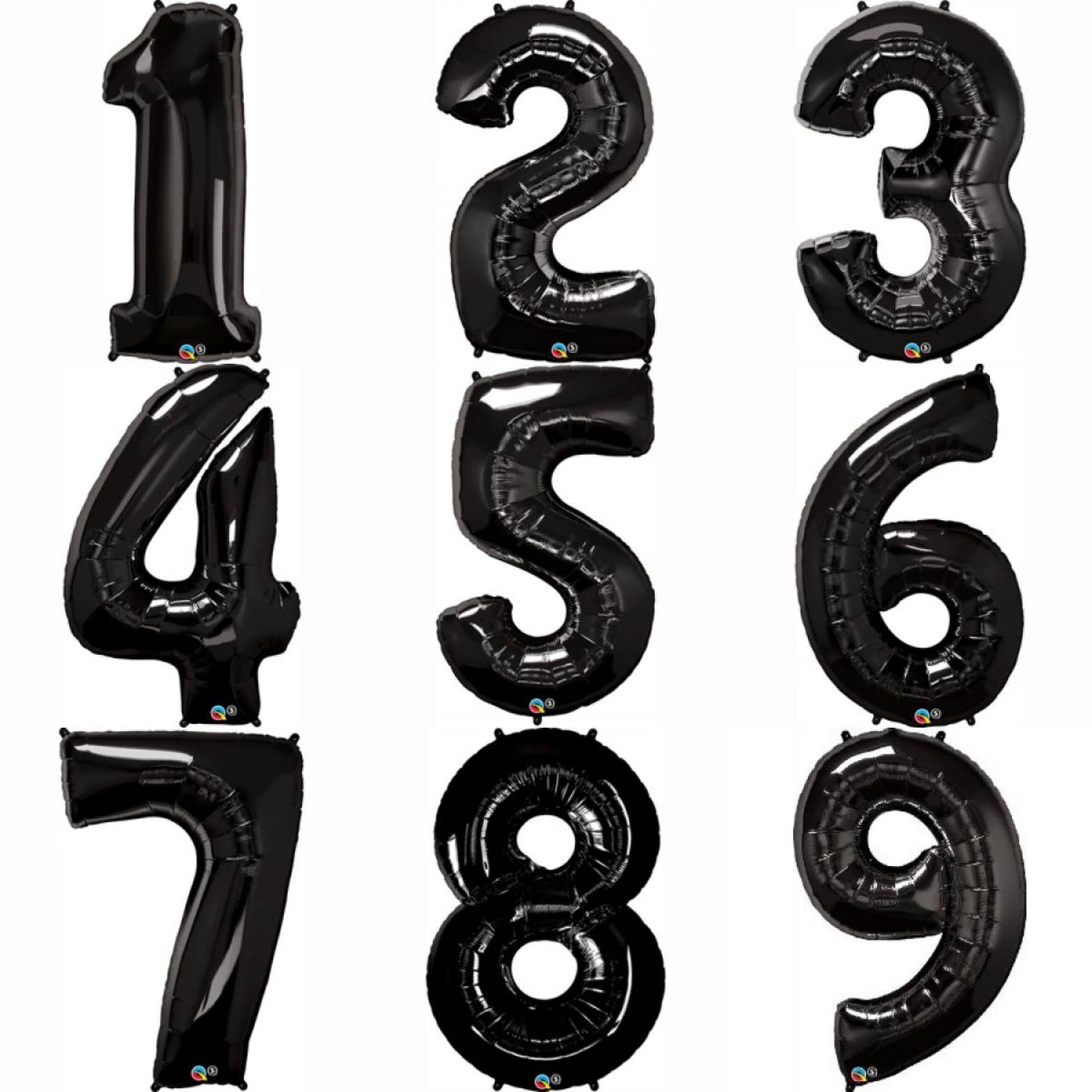 Black Numbers - UpUpNAwayBalloons