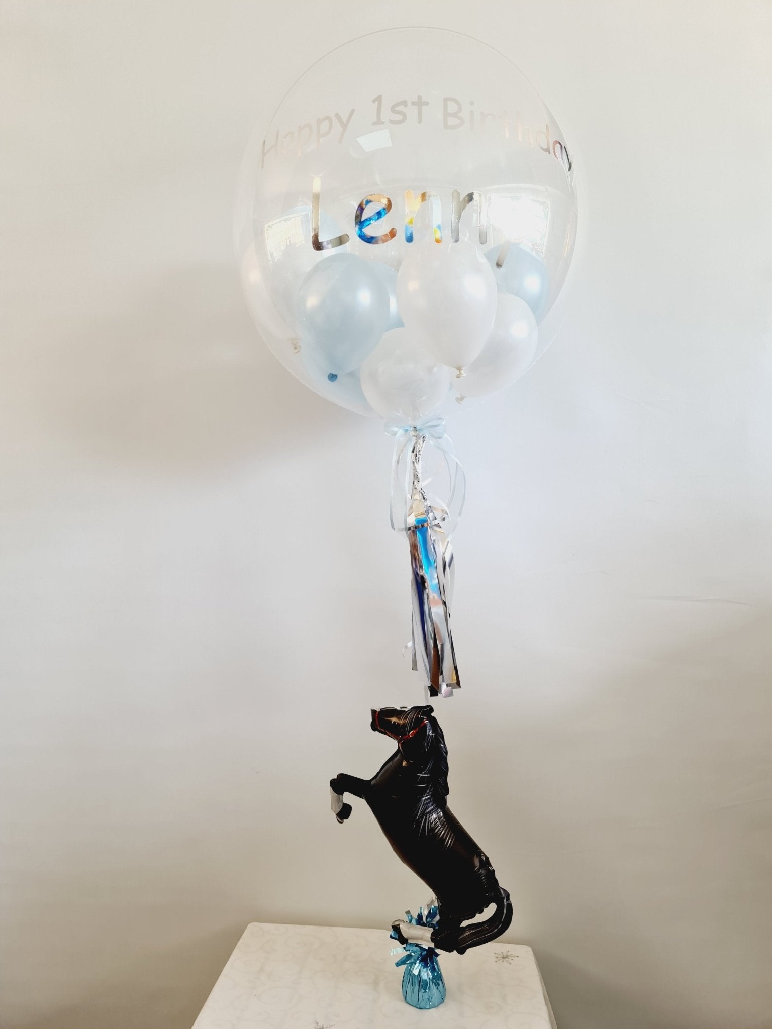 Choose your Kids Theme Bubble Centerpiece - UpUpNAwayBalloons