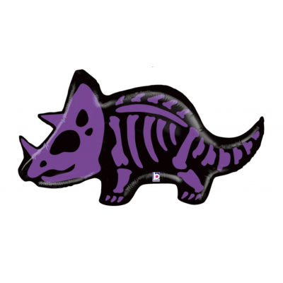 Dinosaur Skeleton Triceratops - UpUpNAwayBalloons