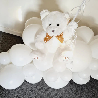 Floating Teddy Bear - UpUpNAwayBalloons